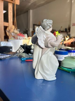 Figura Lladró Ángel Porcelana Original