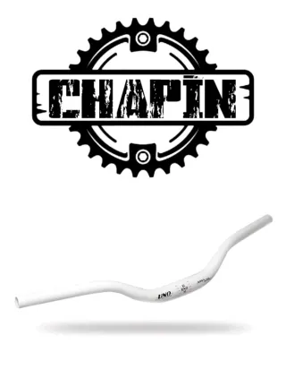 Manillar MTB UNO Aluminio Blanco 31.8
