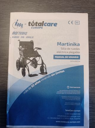 Silla de ruedas eléctrica seminueva