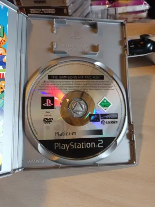 The Simpsons Hit & Run PS2 Completo