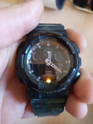 Casio G-Shock GA-100L Camuflaje