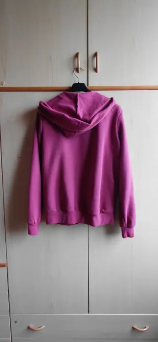 Felpa con cappuccio Janina donna rosa