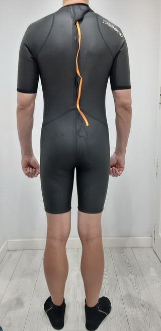 Traje neopreno corto con escarpines TRIBORD hombre