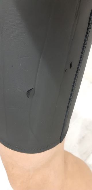 Traje neopreno corto con escarpines TRIBORD hombre