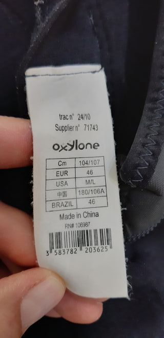 Traje neopreno corto con escarpines TRIBORD hombre