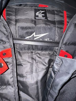 Chaqueta Moto Alpinestars Mujer Negra Rosa