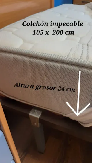 Dormitorio juvenil 1,05 mt Madera de gran calidad!