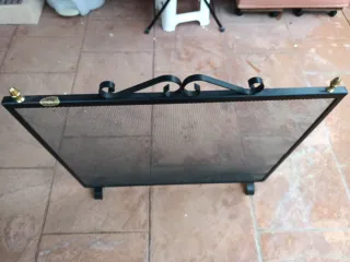 Mampara chimenea artesanal