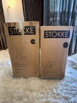 Stokke Xplory y Crusi con ropa de cama