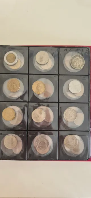 Álbum + carteras de monedas