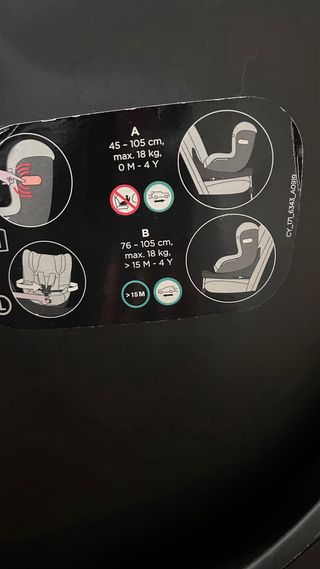 Silla coche giratoria GB hasta 4 años