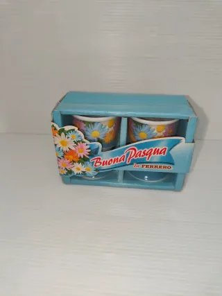 Porta Uovo Vintage Ferrero Buona Pasqua