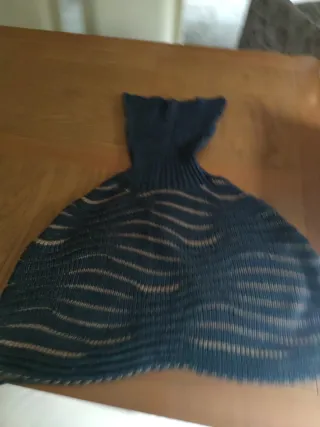 Mantella sciarpa lana alpaca e acrilico Glam 360*