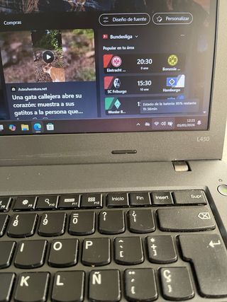 Ordenador Lenovo thinkpad L450