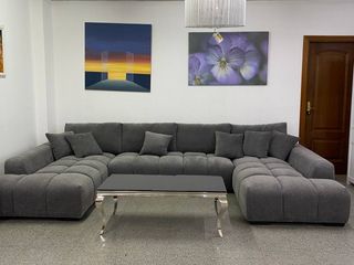 Sofá chaise longue rinconera en u - entrega gratis