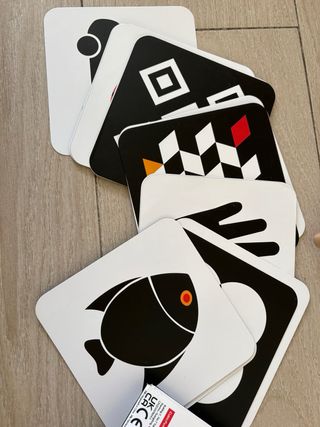 Tarjetas Estimulación Visual Bebé 0M+