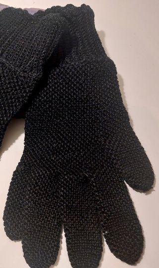 Guantes mujer vintage de ganchillo, encaje de 1950