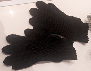 Guantes mujer vintage de ganchillo, encaje de 1950