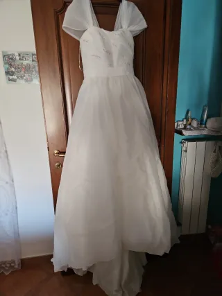 Abito da sposa Pinko bianco