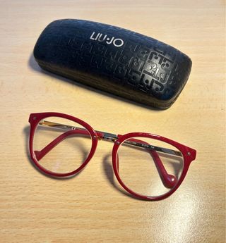 Occhiali da vista Liu Jo fucsia e oro