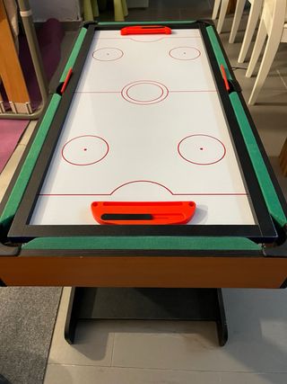 Mesa de juegos: billar, futbolin, air hokey