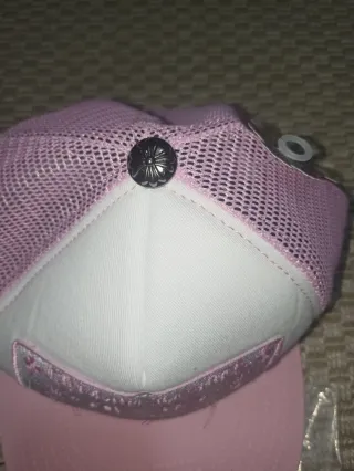 Gorra Chrome Hearts Rosa y Blanca