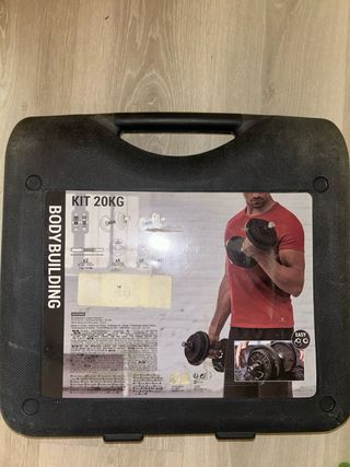Kit Mancuernas 20kg Bodybuilding