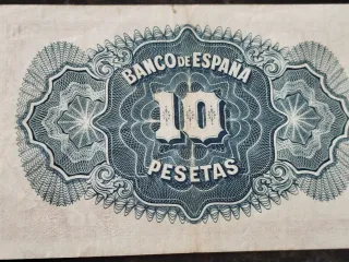 Billete 10 Pesetas Banco de España 1935