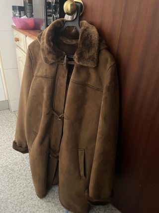 Abrigo ante marrón