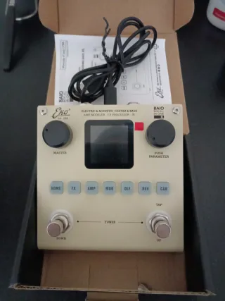 Pedalera Eko BAIO XL Guitarra/Bajo/Acustica/clasic