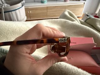 Gafas de sol Miu Miu mujer marrones