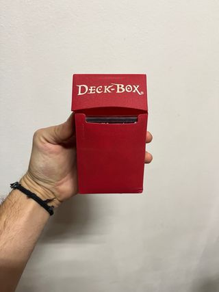 Deck Box Rossa Yu-Gi-Oh!
