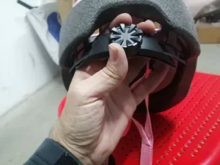 Casco Bicicleta Niña Rosa Talla S