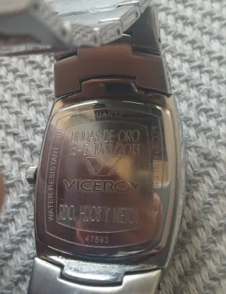 Reloj Viceroy Pulsera Acero Blanco