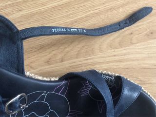 Sandalias de cuña azules