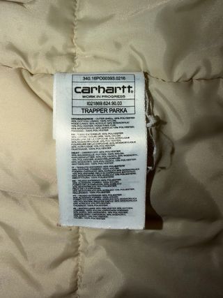 Abrigo Carhartt Beige