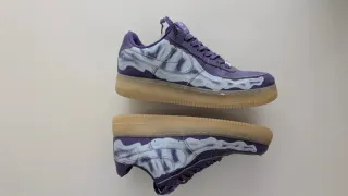 Nike Air Force 1 Low Purple Skeleton Talla 41
