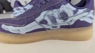Nike Air Force 1 Low Purple Skeleton Talla 41