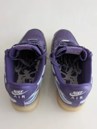 Nike Air Force 1 Low Purple Skeleton Talla 41