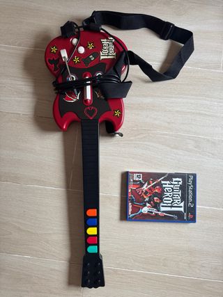 Guitar Hero PS2 + Guitarra