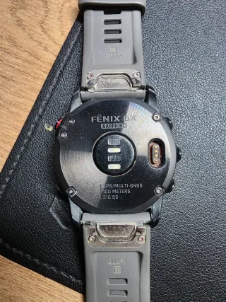 Garmin Fenix 6X Sapphire Gris Carbón DLC