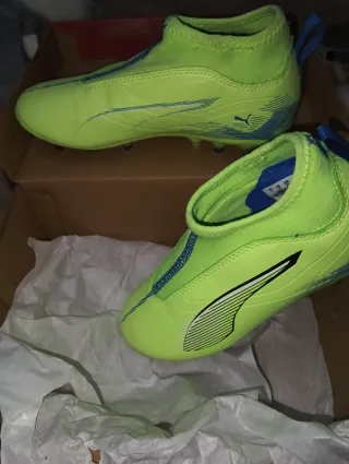 Botas de fútbol Puma niño T.33