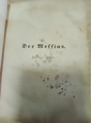 Libro antiguo en alemán