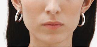 Pendientes Aro Ovalado Aristocrazy Plata