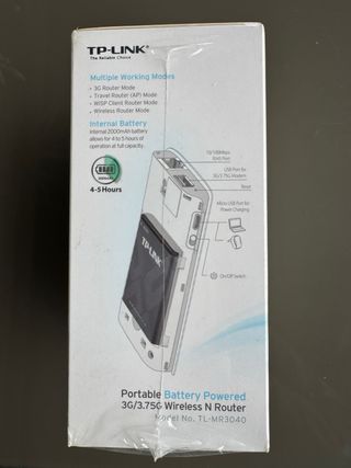 TP-Link TL-MR3040 Router N Inalámbrico 3G/3.75G