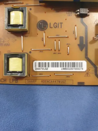 Fuente Alimentación TV Sharp LC-46LE540E