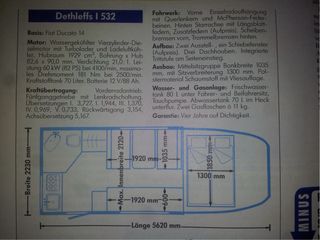 Autocaravana integral Dethleffs I 532