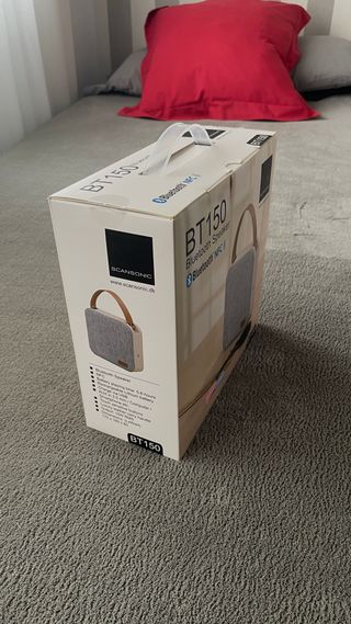 Altavoz Bluetooth Scansonic BT150 con NFC y caja