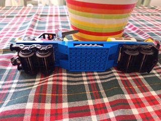 Lego Tren Vagón Servicio Rojo