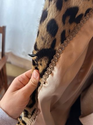 Pelliccia Giaguaro Maculata Lunga